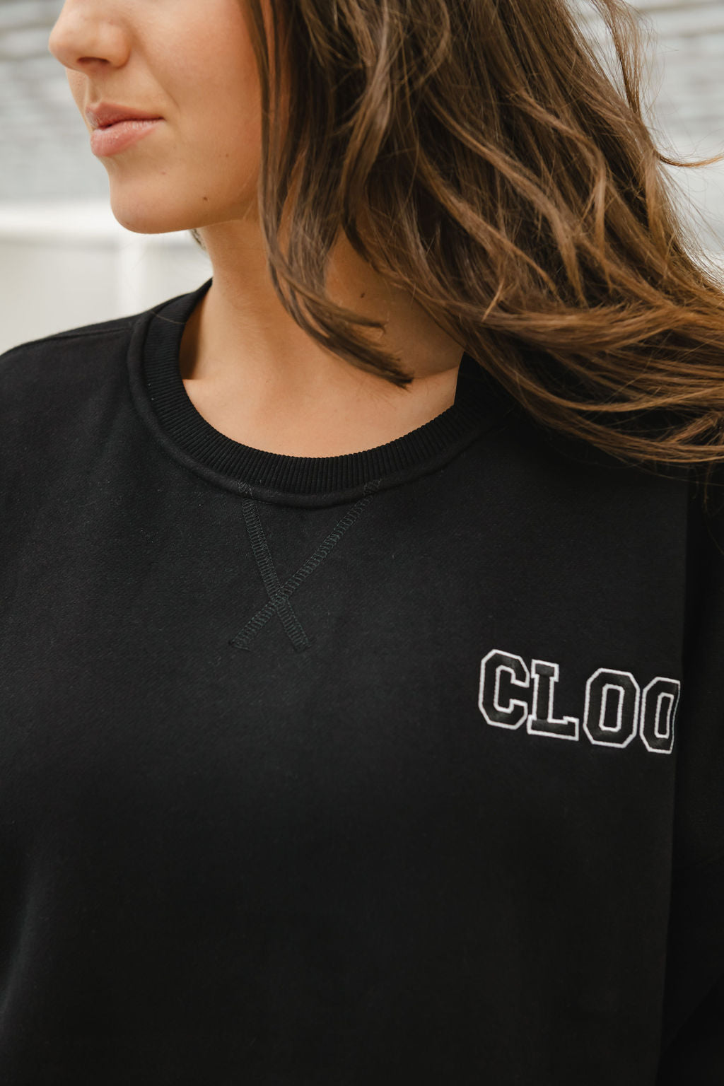 Cloo Oversized CLOO Sweatshirt - Black – Cloo Active